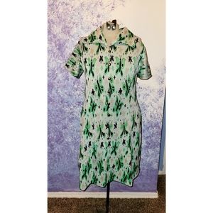 Vintage butterfly dress